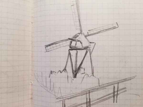 This windmill in a notebook #MadeleineprojectEN https://t.co/3pidVV9yYe